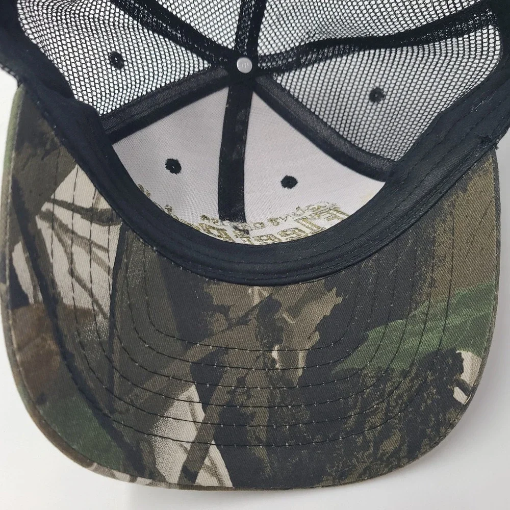 FleetPride Hat Adjustable Trucker Mesh Camo Black Firestone Trucks Parts Men‎